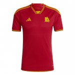 Günstige Fußballtrikots AS Roma Kinder Heimtrikot 2023-24 Kurzarm